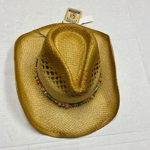 Panama Jack Toyo Hat With Beads
